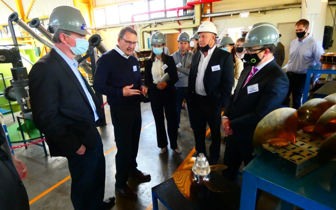 Directivos de Fortescue visitaron IMPSA por el proyecto de Hidrógeno Verde
